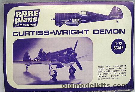 Rareplane 1/72 Curtiss-Wright CW-21 Demon plastic model kit